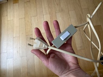 Retro červená lampa - 8