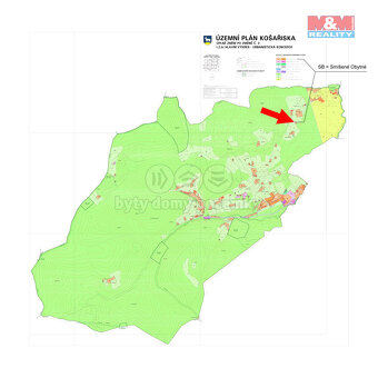 Prodej pozemku k bydlení, 1338 m², Košařiska, ul. Košařiska - 8