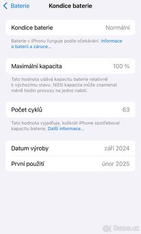iPhone 16 pro 128gb bílý - 8