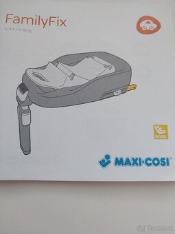 autosedačka maxi cosi cabriofix se základnou - 8