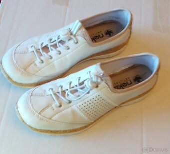 Dámské polobotky slip on Rieker 41 světlé - 8