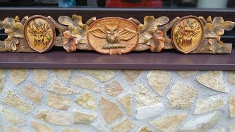 Vyřezávané konzole 4 kusy - 8