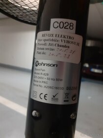 Prodám vícerychlostní výškově nast. ventilátor - ODVEZU - 8