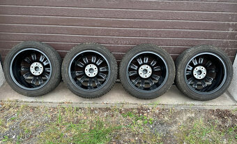 originální ALU kola škoda crystal black 5x112 - 8