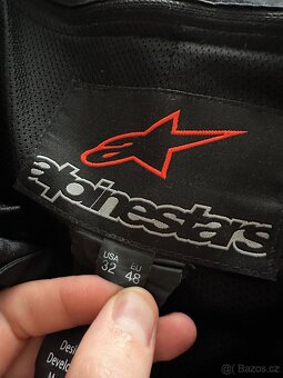 KTM Alpinestars kožená dvoudílná kombinéza bunda + kalhoty - 8