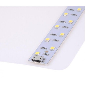 SVĚTELNÝ FOTOSTAN S LED OSVĚTLENÍM 24x23x22 CM - 8