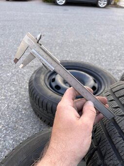 Zimní pneu TOMKET 195/65 R15 + plecháče 5x100 - 8