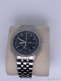 Seiko Chronograph hodinky 7T32-7C60 Speedmaster styl - 8