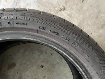 prodám letní pneumatiky 245/40/17 Dunlop celá sada - 8