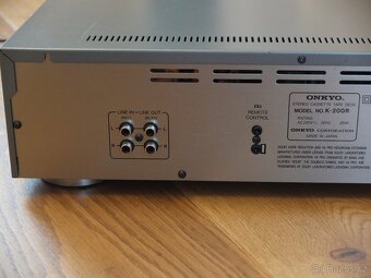 ONKYO K-200R auto-reverse Stereo TapeDeck(1990-91) - 8