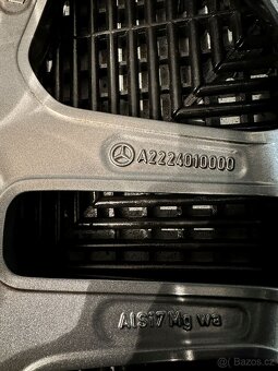 ZIMNÍ - Mercedes Benz - orig. ALU disky 5x112 R19 - 8