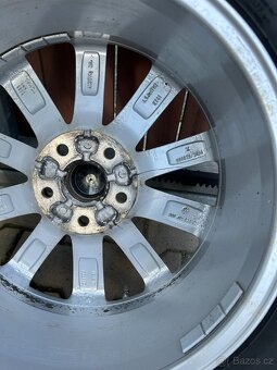 Alu kola + Pneu VW PASSAT B8 3G 215/55 originál,R17 - 8