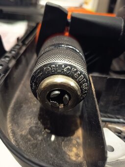 Příklepová vrtačka Black & Decker CD70CRE + vrtáky - 8