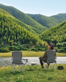 Nová kempovací - rybářská křesla 2ks v balení - 8