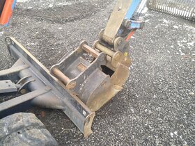 minibagr Kubota U27-4 rok 15 najeto 3800 mth,Lehnhoff MS 03 - 8