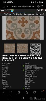 Retro dlažba 20m2 - 8