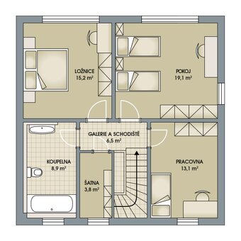 Prodej rodinného domu 138 m2, pozemek 465 m2 - 8