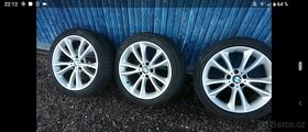 Bmw alu hliníkové kola 19 zimní pneu 255/40/19 - 8