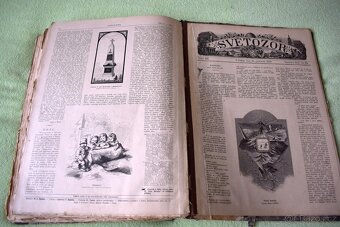 vázaný časopis Světozor z roku 1884-85 - 8