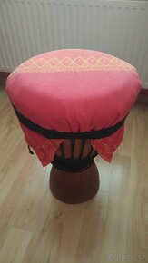 Profi djembe s límcem 60x34 + obal - 8