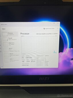 Herní Notebook MSI- I5-12450H-RTX-4050/6GB-RAM-16GB-512SSD-1 - 8