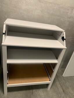 Přebalovací komoda šedá - SUNDVIK - 8