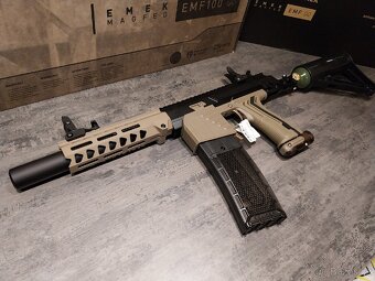 NOVÝ - MCS100 hliníkové tělo pro EMF100 FDE Tan + lok bolt - 8