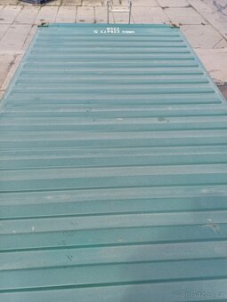 Lodní kontejner 20´ po první cestě, RAL 6005 - 8