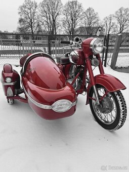 Jawa 250 + sidecar Velorex 560 - 8