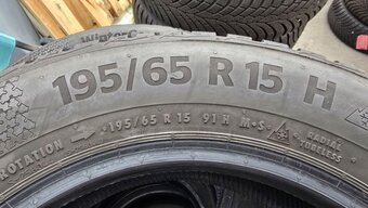 Zimní pneu 195/65/15 Continental - 8