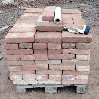 Cihla, cihly pálené, očištěné, 5,-/ks - 8