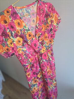 Elegantní pohodlné midi šaty - 8