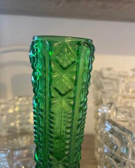 Crystalex Nový Bor váza zelená - 8