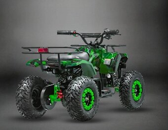 Dětská elektro čtyřkolka Sonic 1000w 48V zelený maskáč - 8
