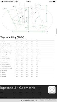 Gravel kola Canondale - velikost rámu SM - 8