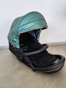 Kočárek dvojkombinace Junama Fluo Green - 8