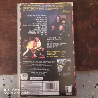 Hudebni videokazety Rush, Genesis, Kiss,.. - 8