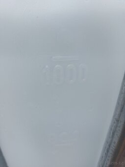 IBC kontejner 1000 litrů od potravin jako nový - 8
