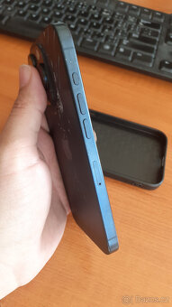 Iphone 15 pro 256GB blue titanium, V ZÁRUCE, prasklá záda - 8