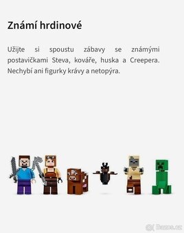 Lego Minecraft Creepův dúl - 8