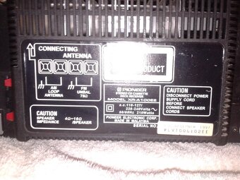 HiFi věž PIONEER XR-A100EE a repro S-A100 - 8