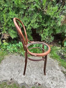 Židle z ohýbaného dřeva - Thonet (2 ks) - 8