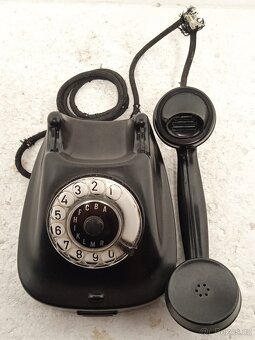 Retro bakelitový telefon KL Vorošilov 1962 - 8