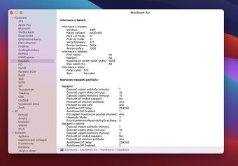 Macbook Air Intel i5 256GB SSD (STAV 8/10) - 8