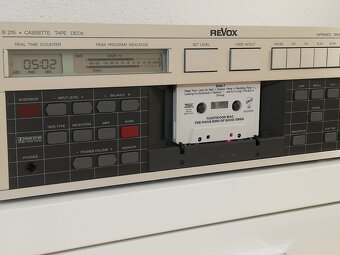 Revox B 215 High-End kazetový magnetofon – studiová technika - 8