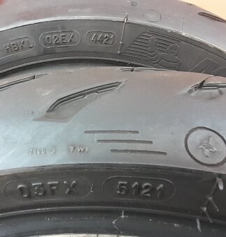 Michelin Road 5 - 2CT, zánovní sada 190/55/17+120/70/17 - 8