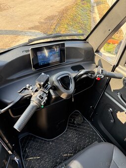 Elektromobil - Elektrická tříkolka Leramotors E1, modrá - 8