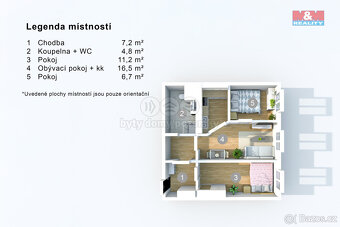 Prodej družstevního bytu 2+kk, 47 m², Teplice, ul.Pod Školou - 8