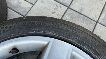 Sada ALU kol / disků AUDI originál 5x112, R17,pneu 225/45R17 - 8