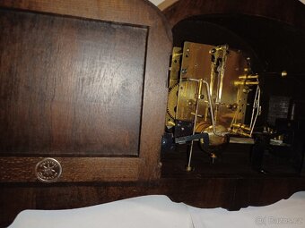 Junghans hodiny starožitný krbové stolní - 8